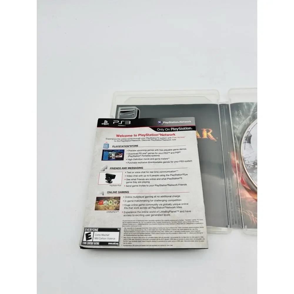 God of War III (Sony PlayStation 3, 2010) Complete With Manual Tested Works VG
